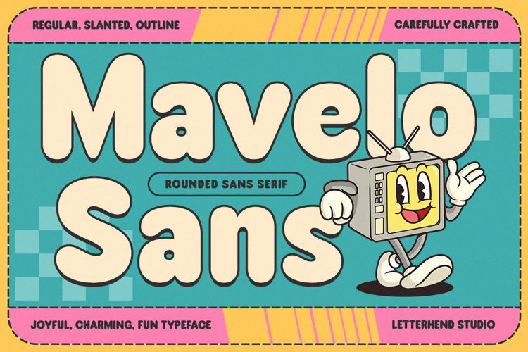 Preview of Mavelo Font