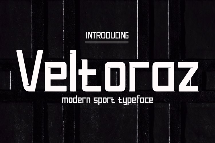 Preview of Veltoraz Font