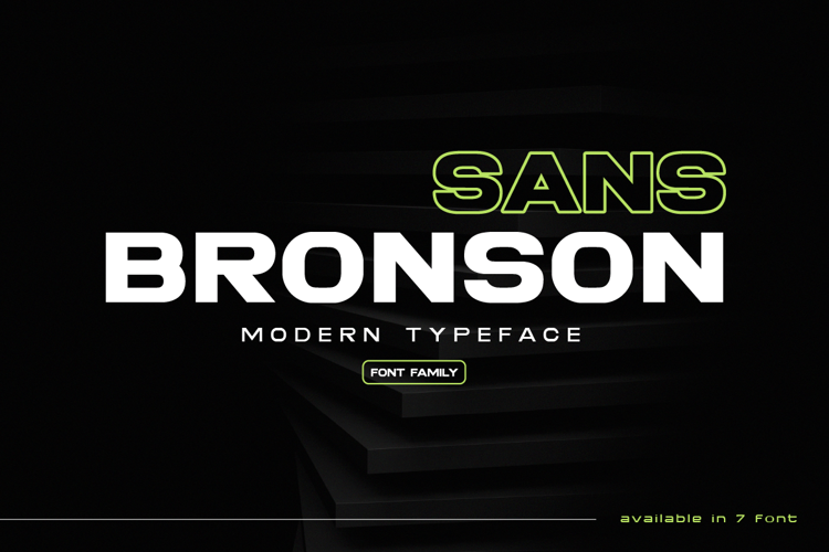BRONSON Font