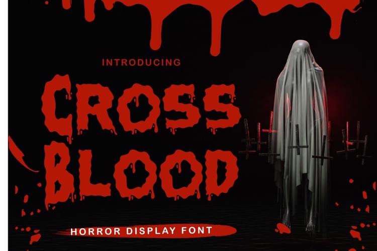 Cross Blood Font