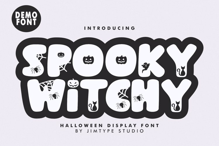 Spooky Witchy Font