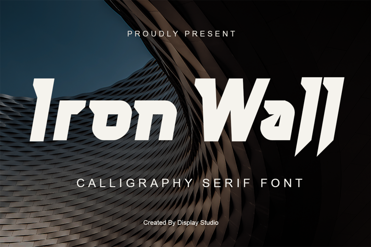 Iron Wall Font