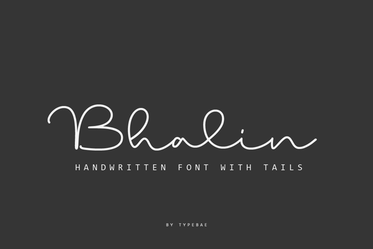 Bhalin Font