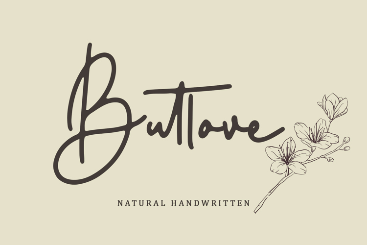 Butlove Font