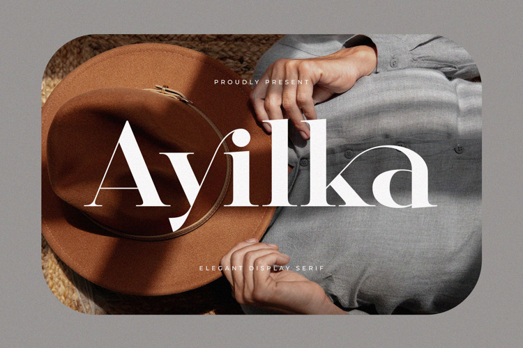Preview of Ayilka Font