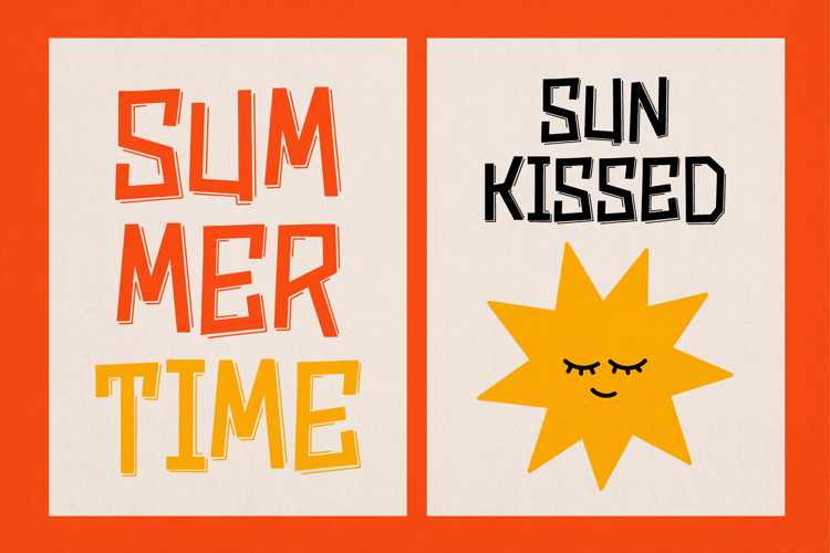 Preview of Rumble Block Font