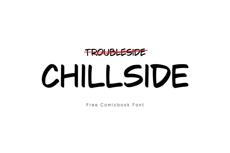 Preview of Chill Side Font