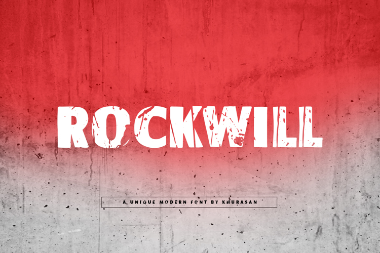 Rockwill Font