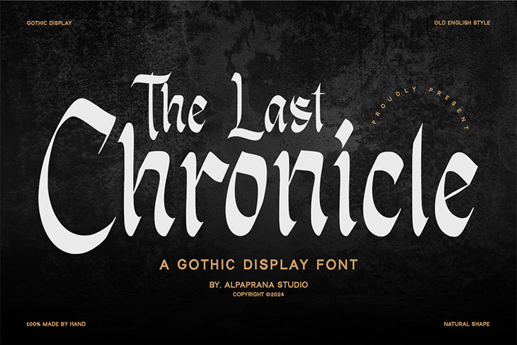 Last Chronicle Font