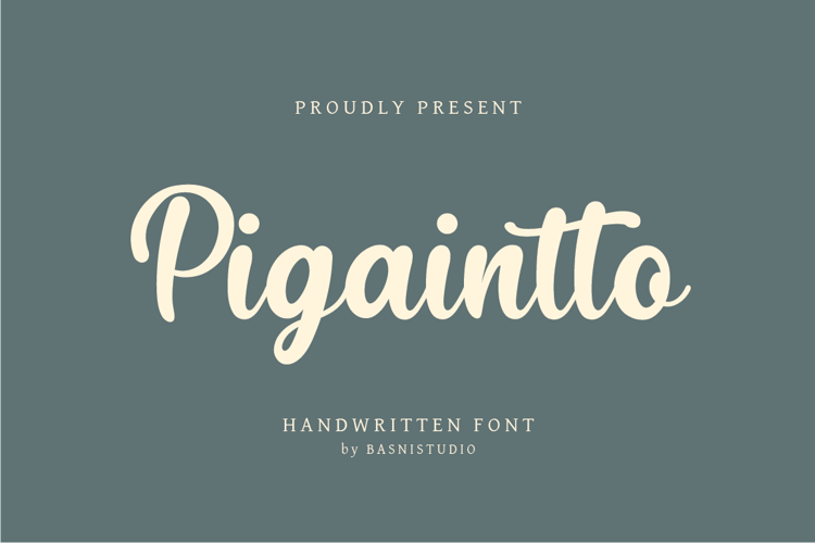 Pigaintto Font