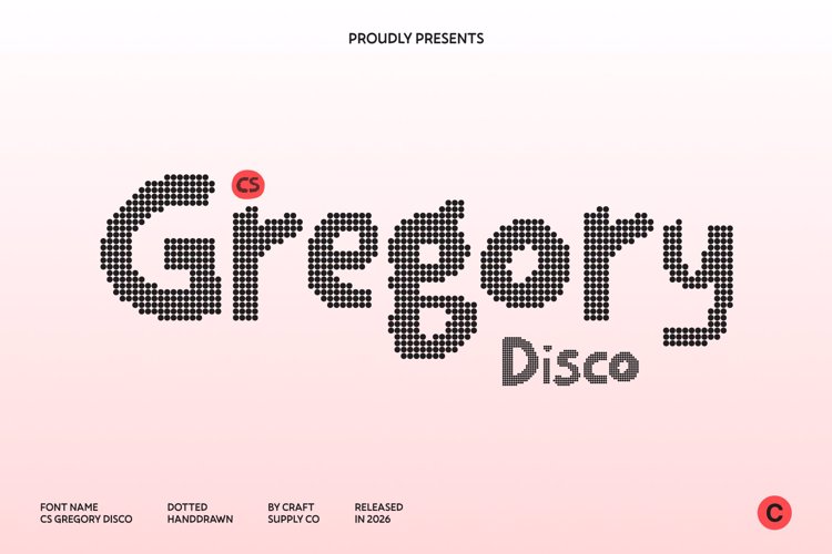 Preview of CS Gregory Disco Font