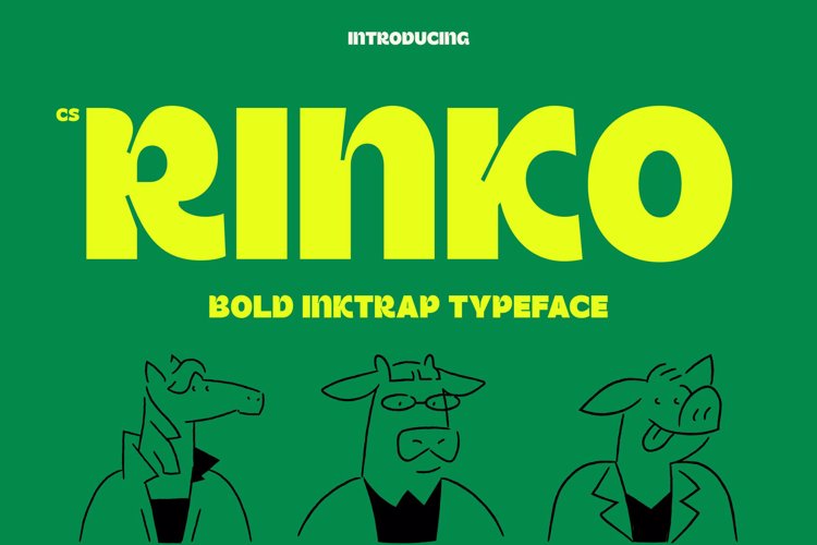 Preview of CS Rinko Font