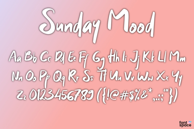 Sunday Mood Font