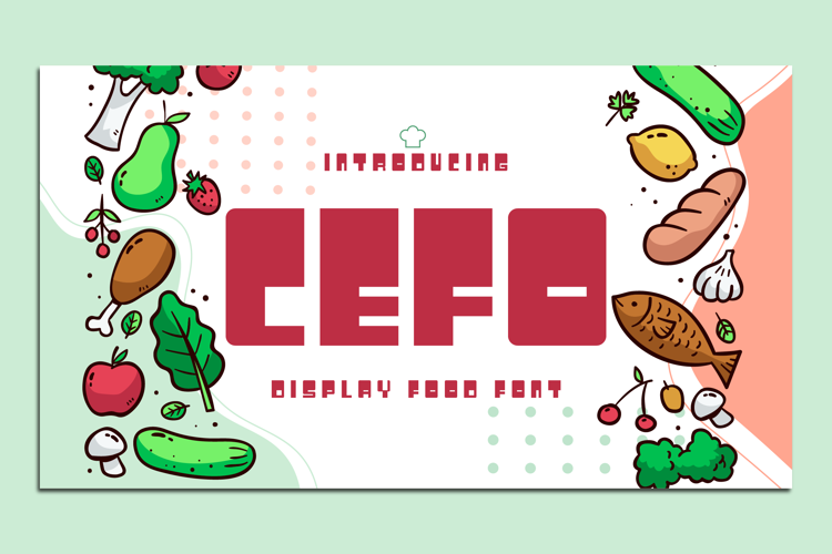 Preview of Cefo Font