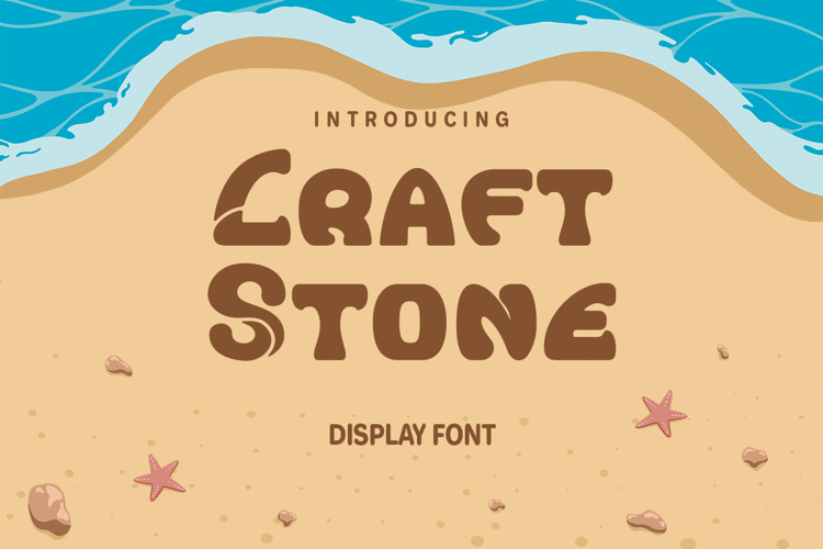 Preview of Craftstone Font