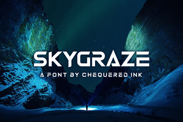Skygraze Font