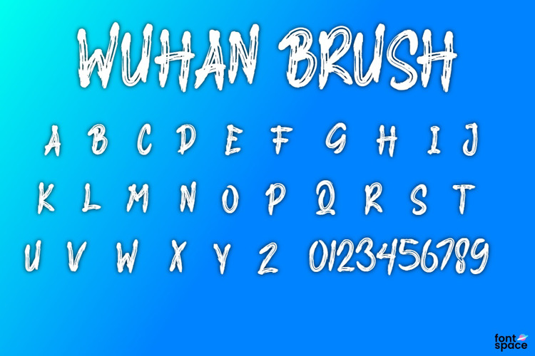 WUHAN BRUSH Font