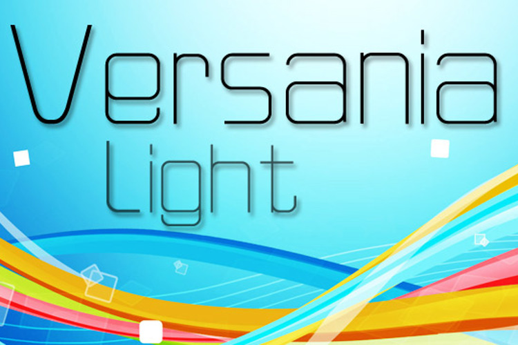 Versaniah_Light Font