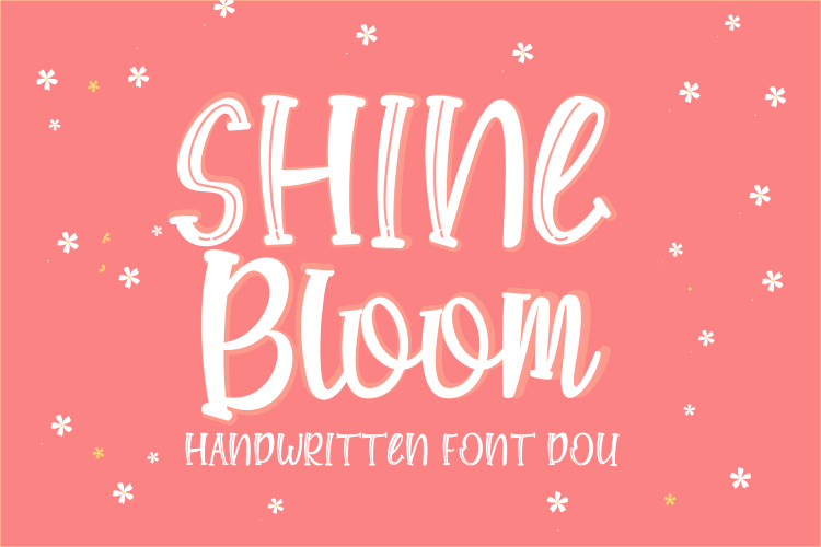 Shine Bloom Font