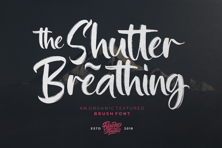 Shutter Breathing Font