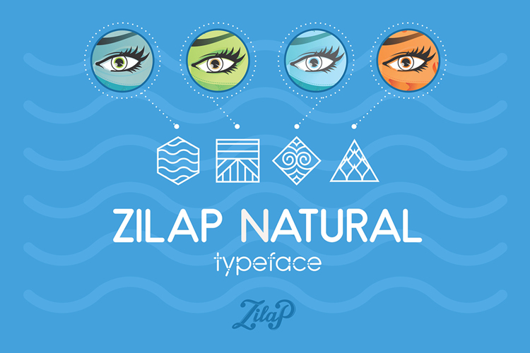 Zilap Natural Font