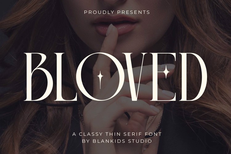 Preview of Bloved Font