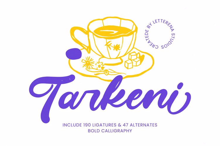 Preview of Tarkeni Font