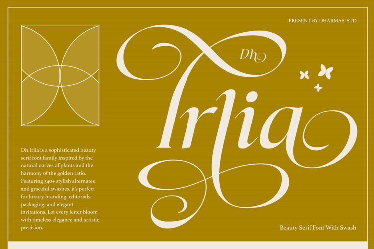 Preview of Dh Irlia Font