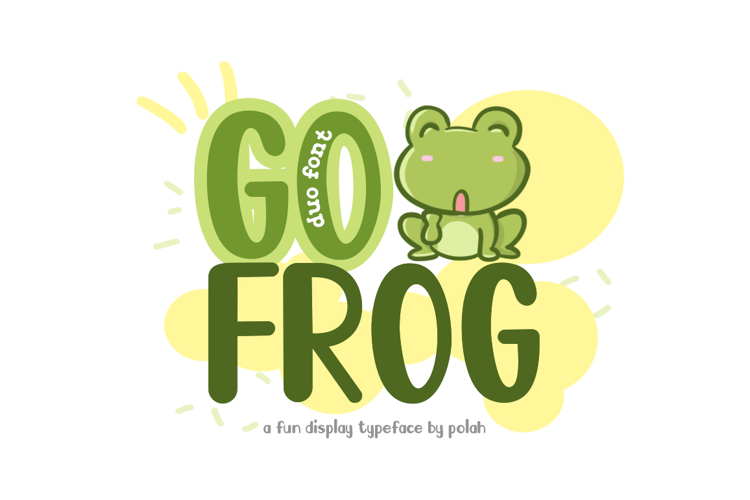 Go Frog Font