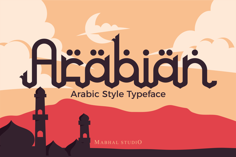Arabian Font