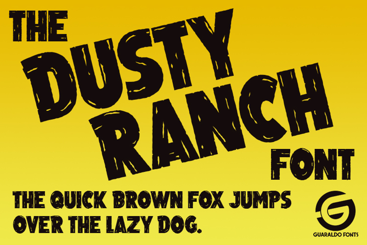Dusty Ranch Font