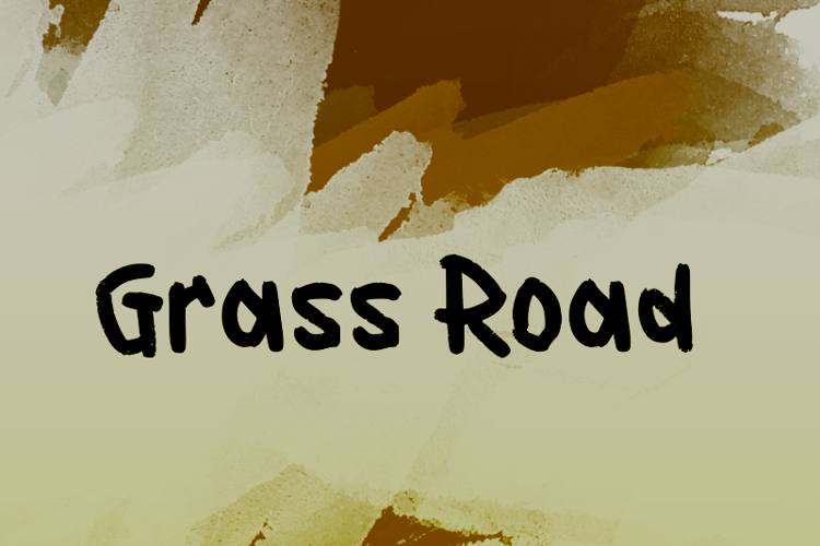 g Grass Road Font