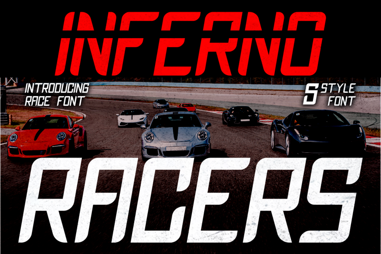 Preview of Inferno Racers Font