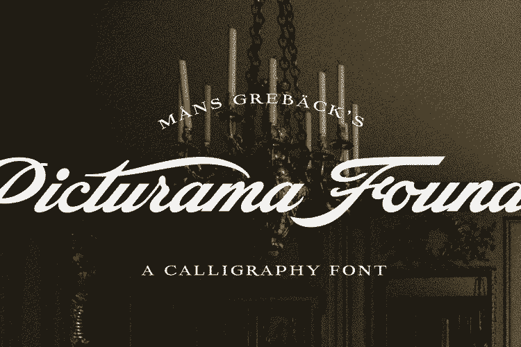 Picturama Founder Font