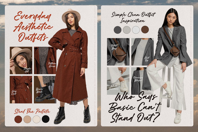 Preview of Blushy Charm Font