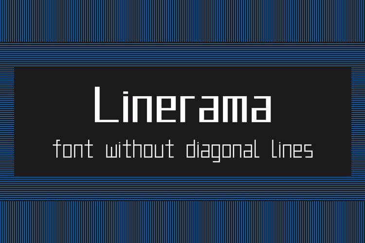 Linerama Font