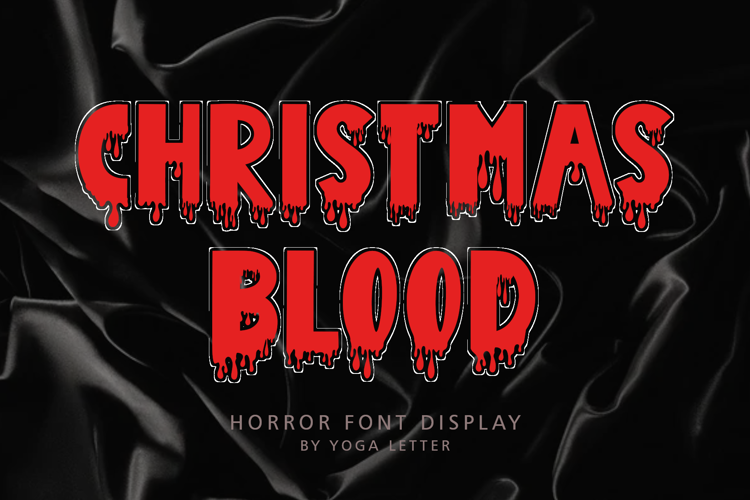 Christmas Blood Font