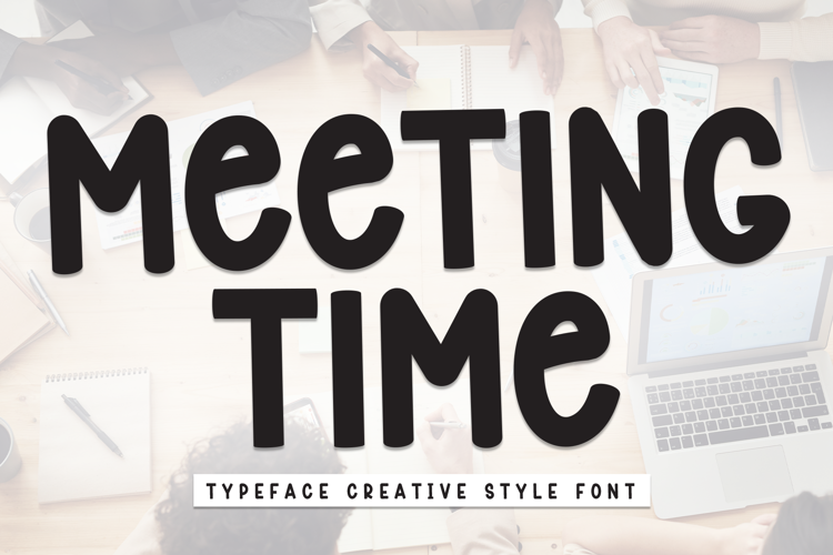 Preview of Meeting Time Font