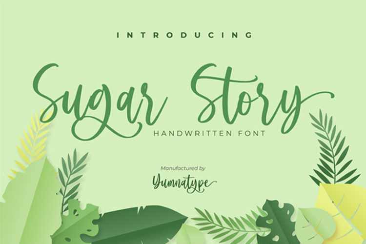 Sugar Story Font