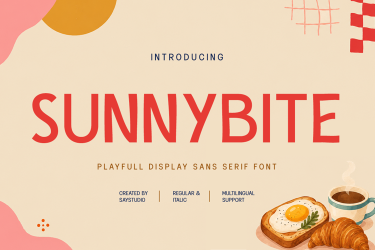 Preview of Sunnybite Font