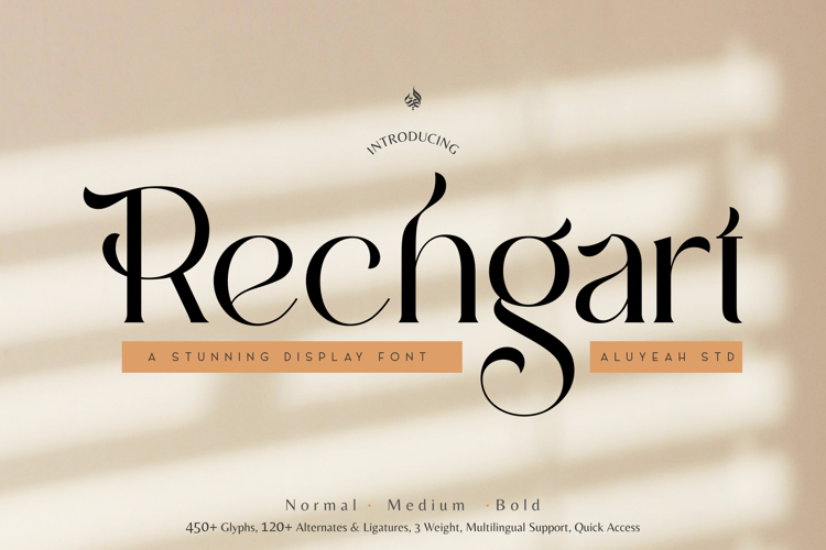 Rechgart Font