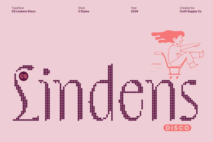Preview of CS Lindens Disco Font