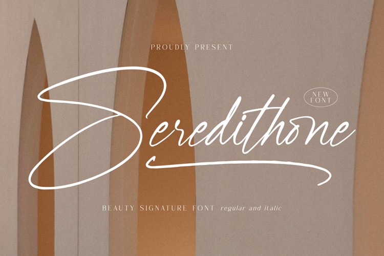 Seredithone Font