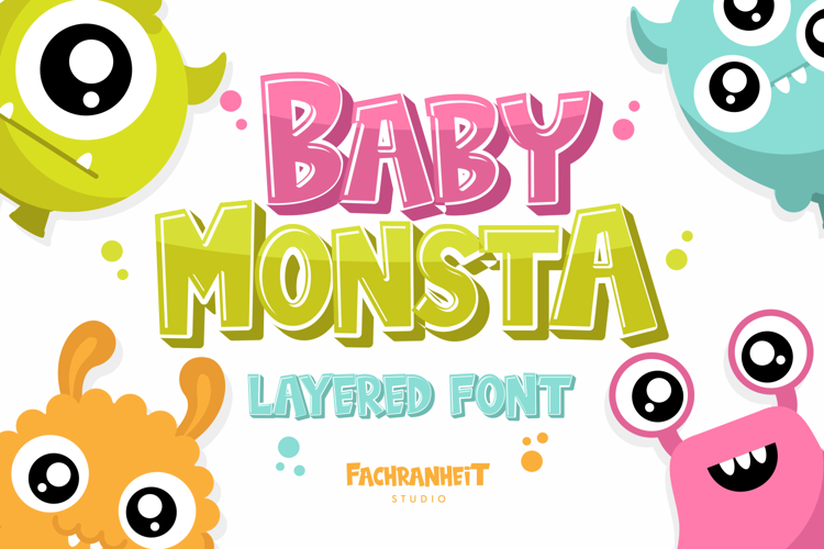 Baby Monsta Font