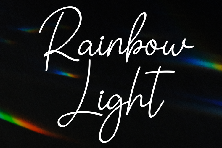 Rainbow Light Font