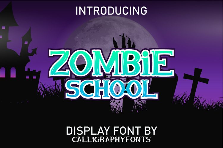 Zombie School Font