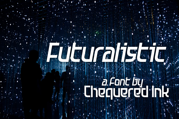 Preview of Futuralistic Font