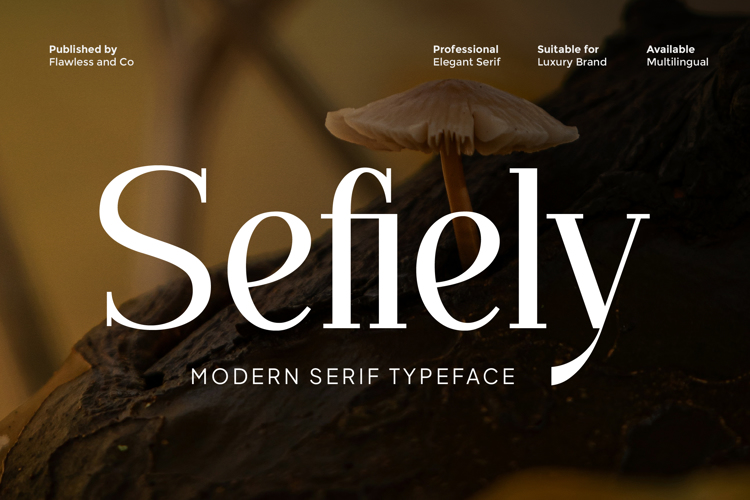 Preview of SEFIELY Font