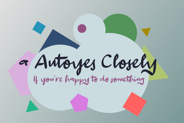 a Autoyes Closely Font