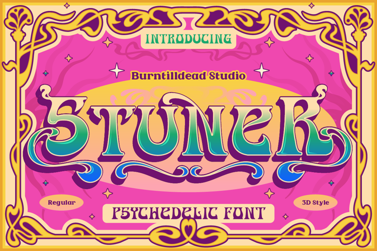 Preview of Stuner Font